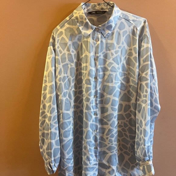 Zara Blouse RN77302 size large good condition - Picture 8 of 8